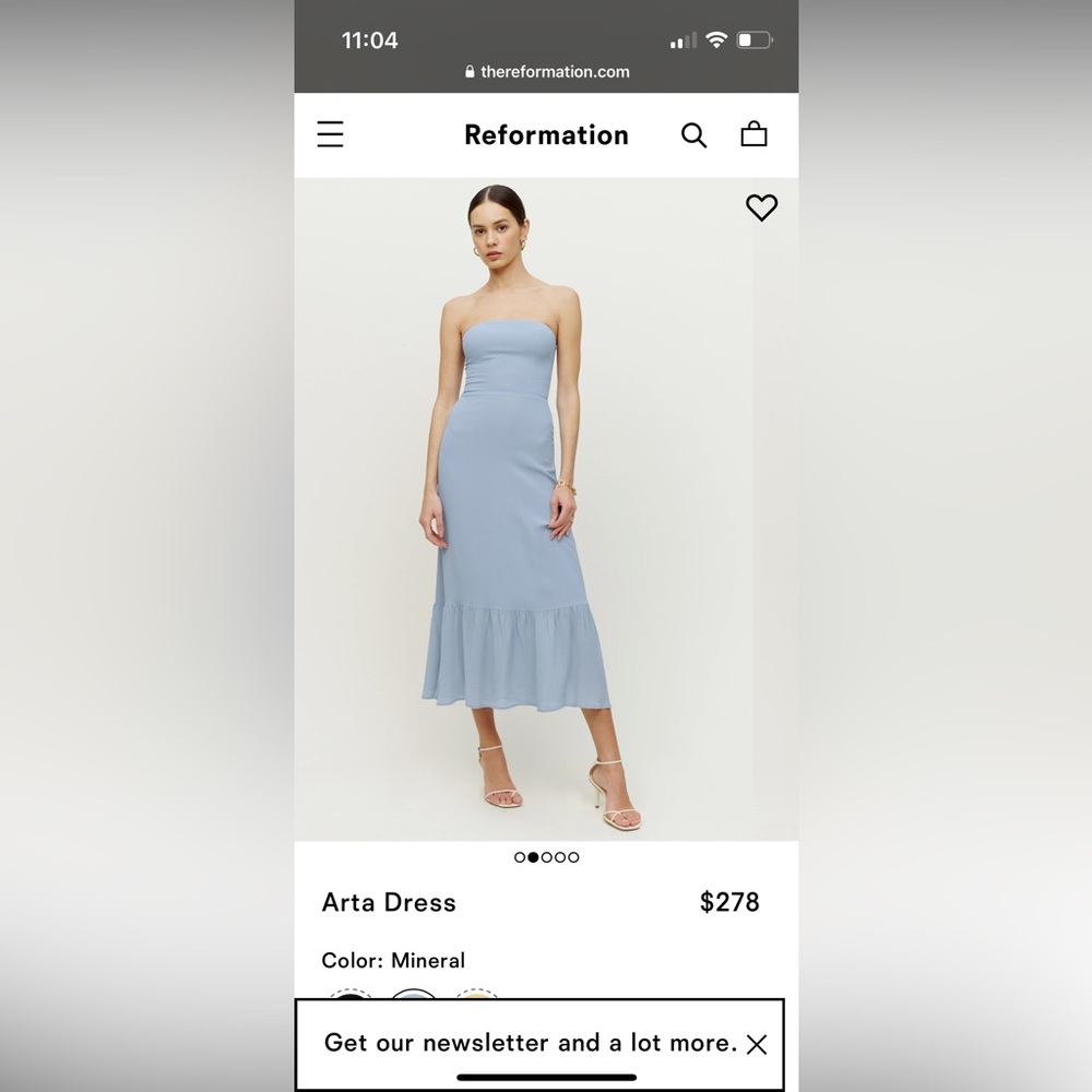 Reformation Arta Dress